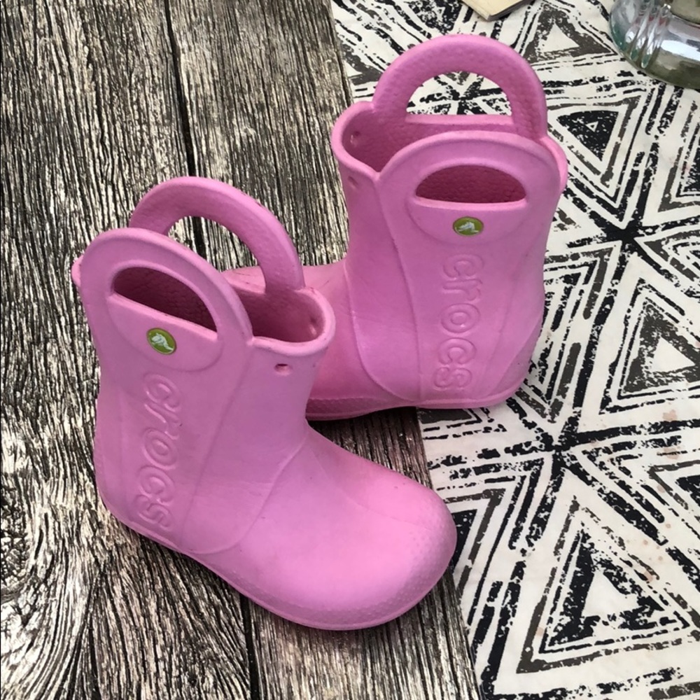 Crocs boots - outdoor play boots or rain boots